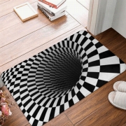 Covor Vortex - iluzie 3D, 50 x 80 cm