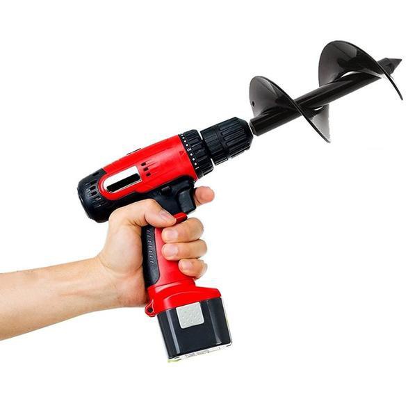 Burghiu spiralat pentru gradina, compatibil cu bormasina - 1 | YEO
