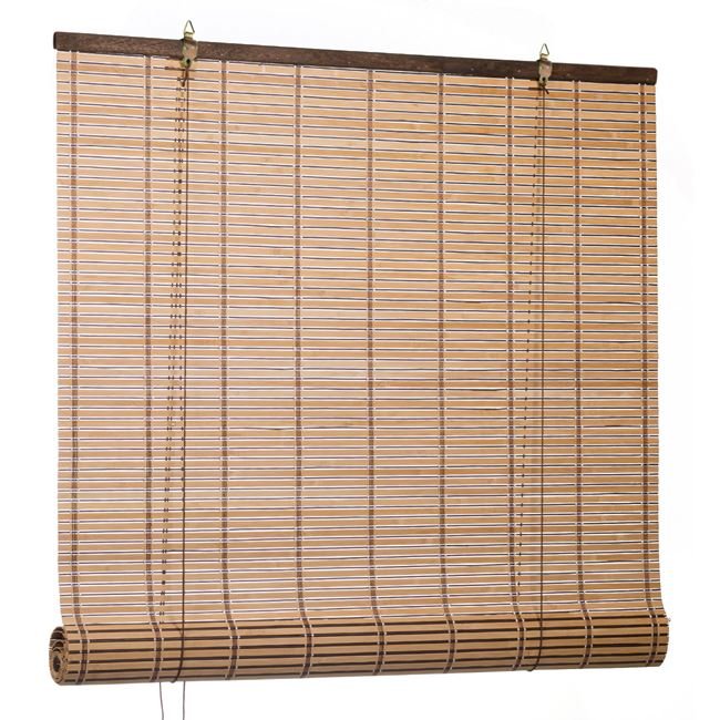 Set 2 jaluzele rulou din bambus, 90 x 180 cm - 2 | YEO