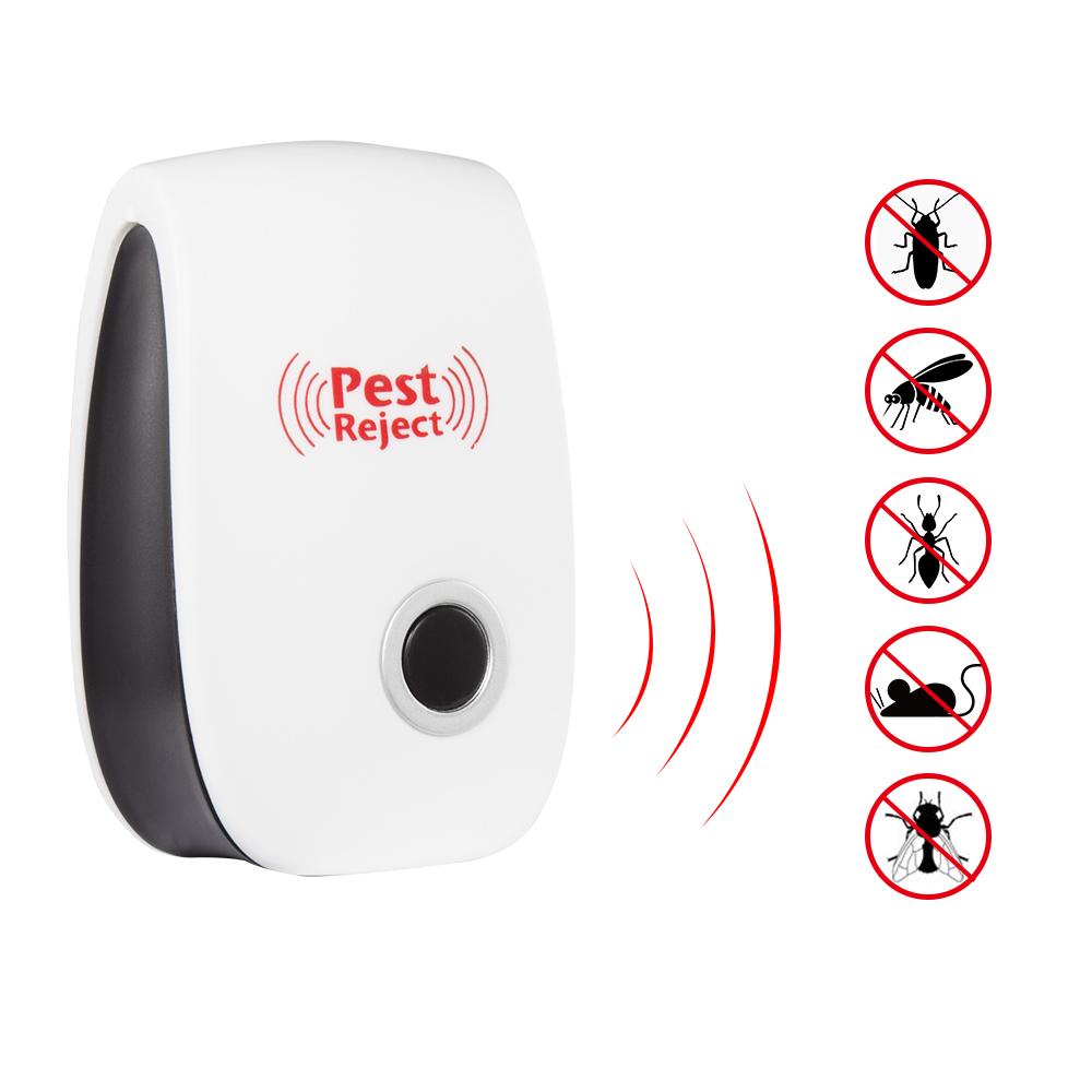 Set 4 x Dispozitiv antidaunatori Pest Reject Repeller Ultrasonic - 1 | YEO