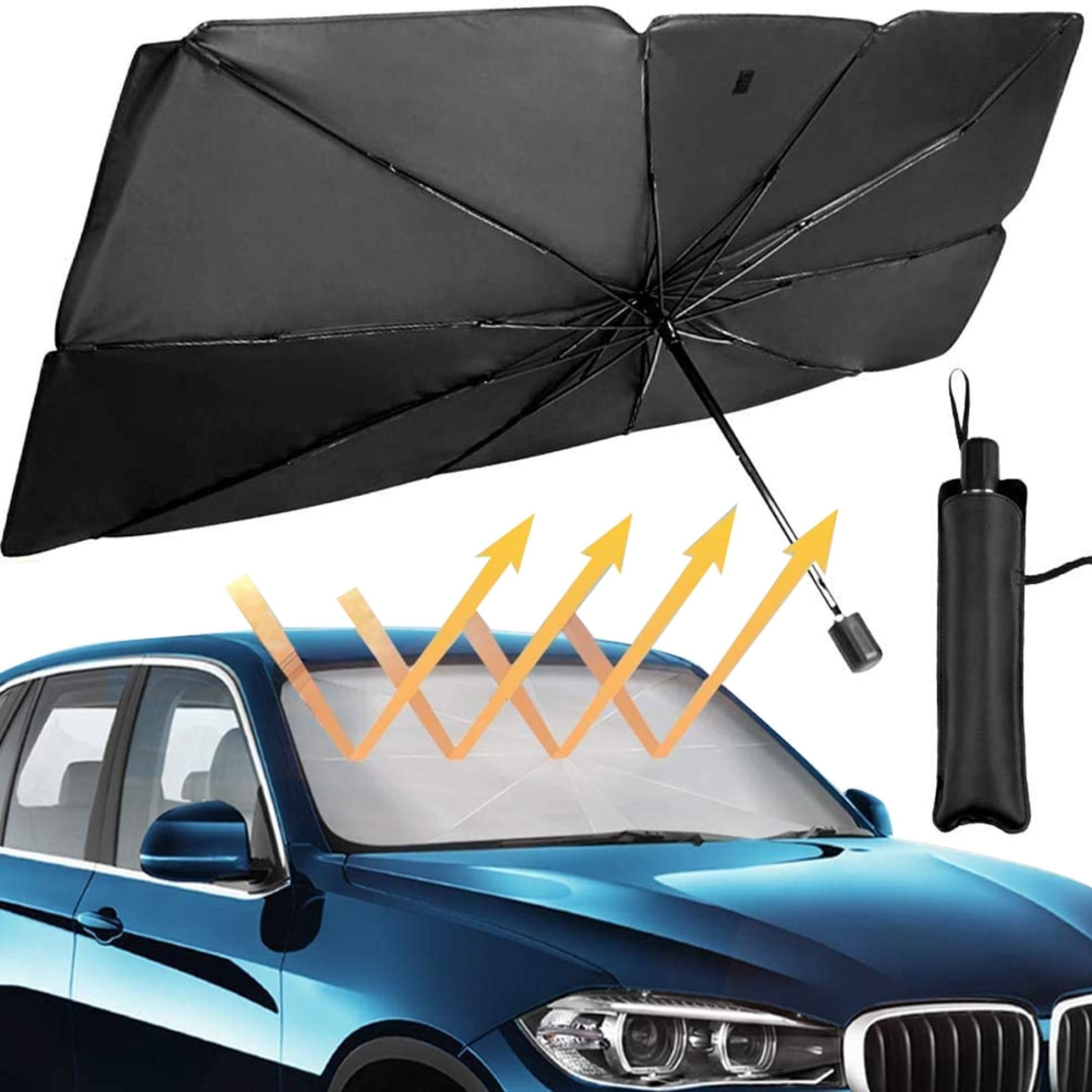Parasolar pliabil tip umbrela pentru parbrizul masinii - 2 | YEO