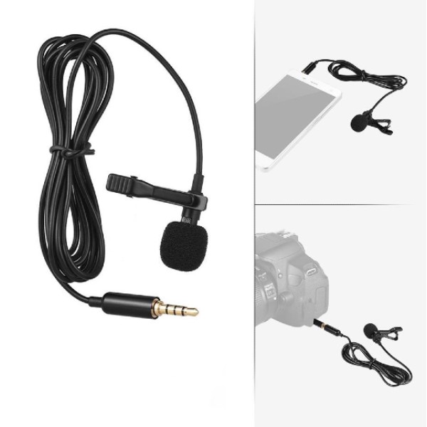 Microfon tip lavaliera Clip-ON pentru telefon, lungime 6 metri - 2 | YEO