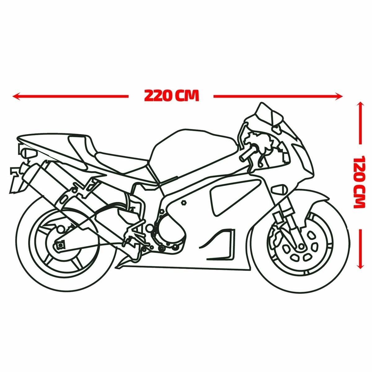 Husa exterioara motocicleta, 210 cm x 120 cm - 2 | YEO