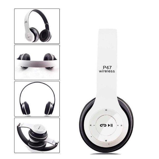 Casti P47 Wireless Bluetooth cu microfon si radio - 2 | YEO