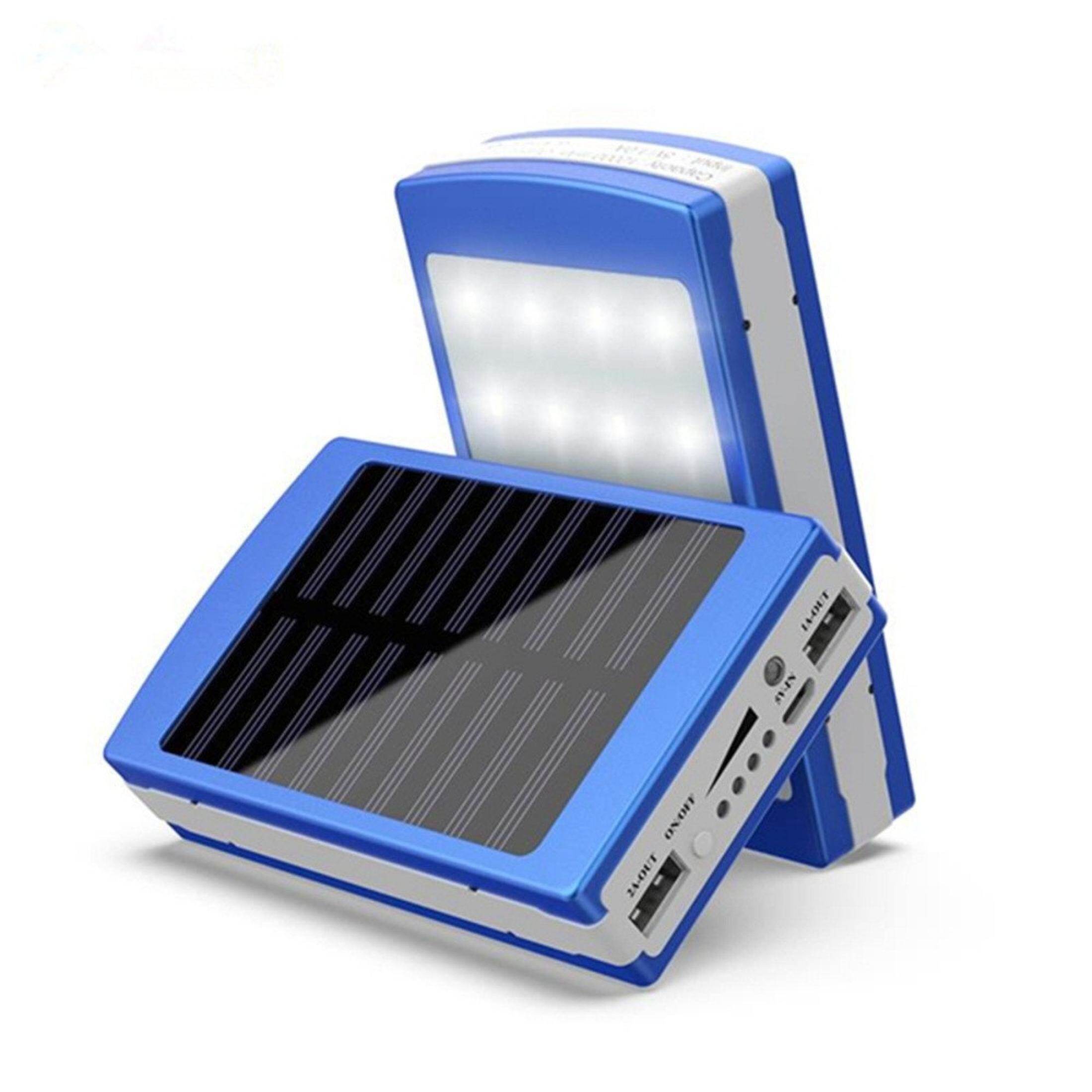 Baterie externa solara 20.000 mAh, cu lanterna 20 LED - 2 | YEO