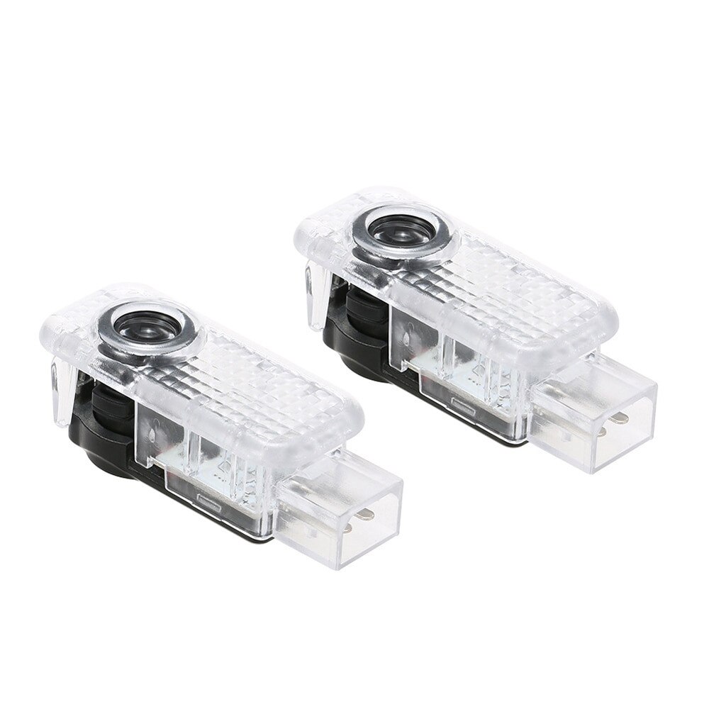 Set 2 holograme LED cu logo AUDI pentru portiere - 1 | YEO