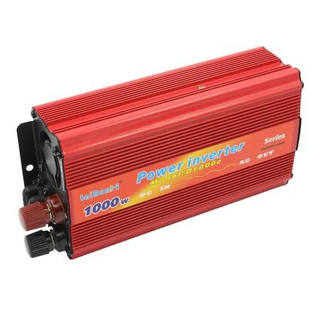 Invertor auto 1000W, tensiune 12V - 220V