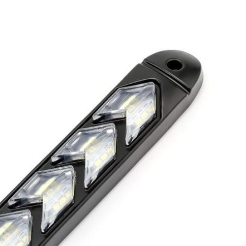 Set lumini auto LED DRL cu semnalizare dinamica, 12 module - 1 | YEO