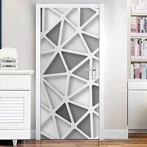 Autocolant decorativ pentru usa - 77 x 200 cm, green creative