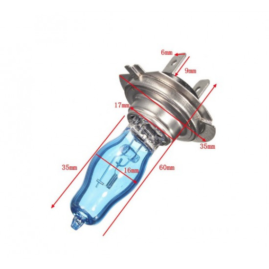 Set 2 x Bec auto H7, Pegasus, Xenon Effect, 12V, 100W, 6000K - 1 | YEO