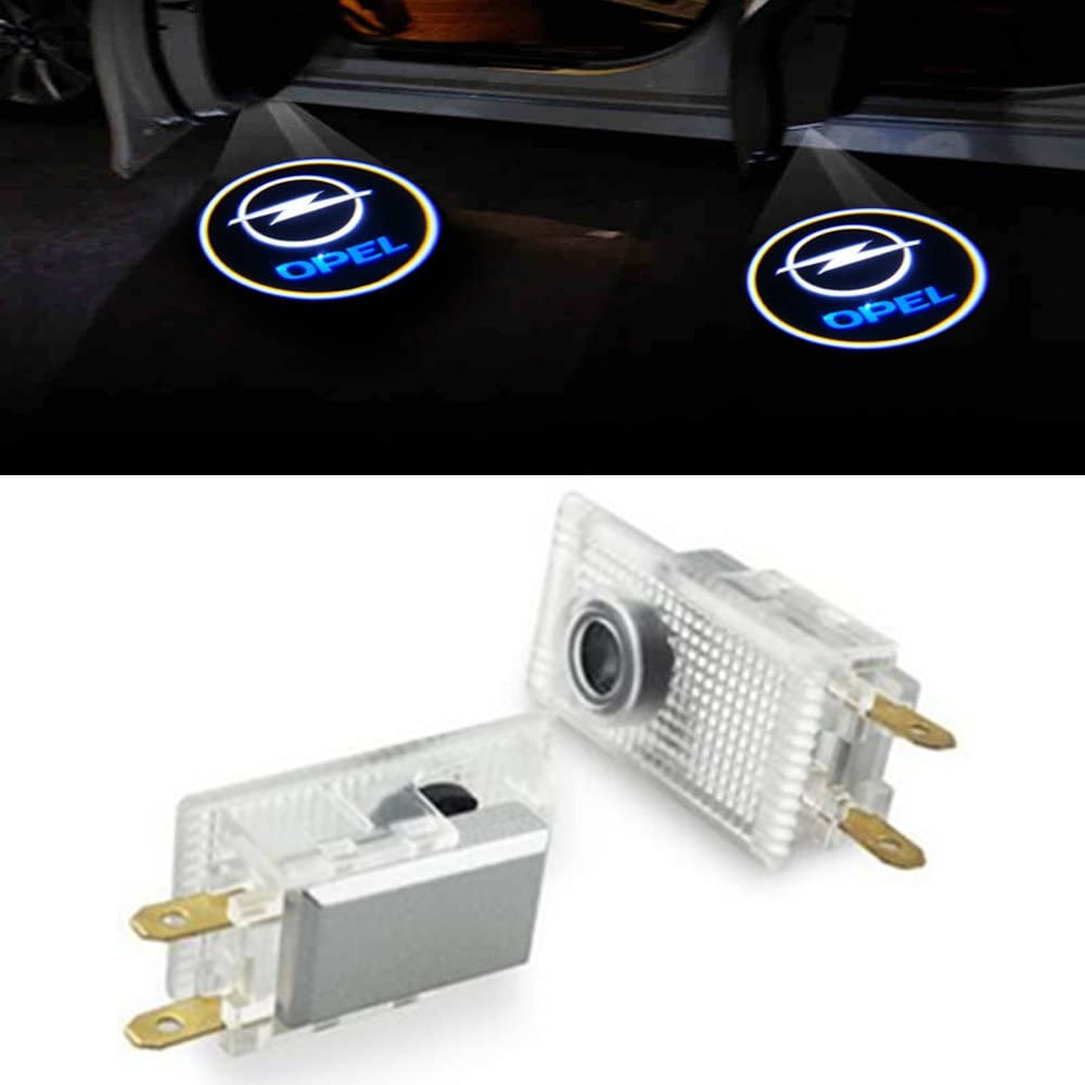 Set 2 holograme LED cu logo OPEL pentru portiere - 1 | YEO