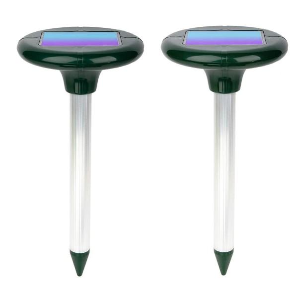 Set 2 x dispozitiv solar pentru alungat cartite