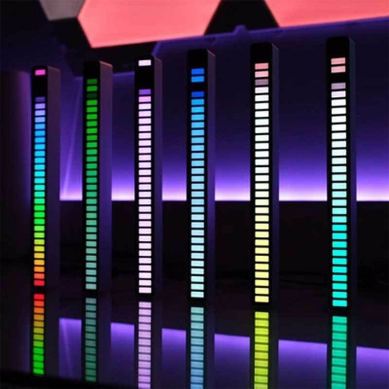 Dispozitiv muzical de luminare cu afisaj LED Alphaone RGB - 2 | YEO