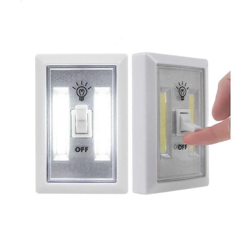 Set 3 x Intrerupator fara fir cu LED, 3 modalitati de montare - 1 | YEO