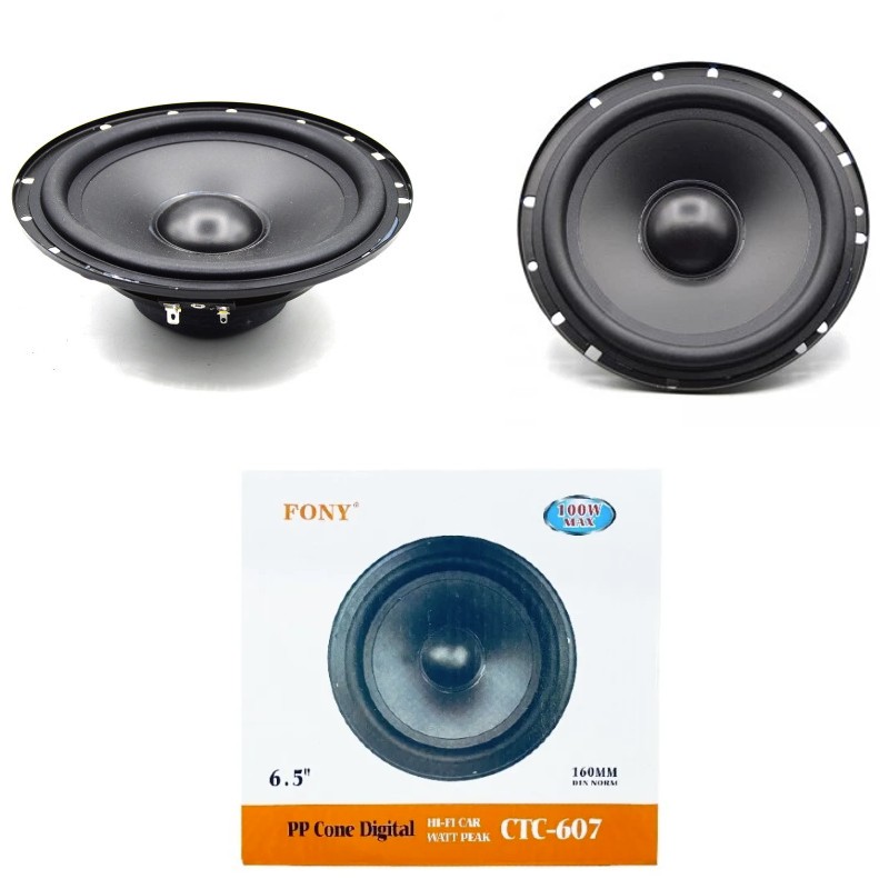 Set 2 difuzoare auto 6.5”, 100W, CTC 607 - 2 | YEO