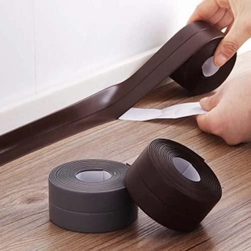 Set 2 x banda adeziva pentru etansare, 3.6 cm x 3.2 m, maro