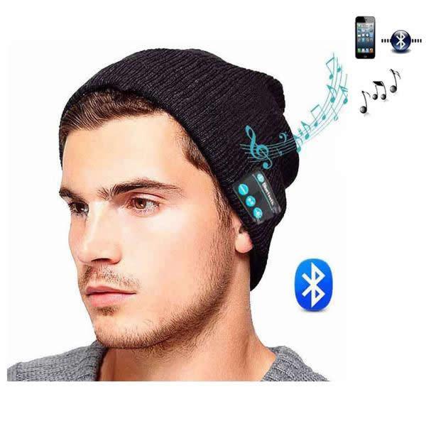 Caciula cu bluetooth. Handsfree si Microfon, Unisex, Negru - 1 | YEO