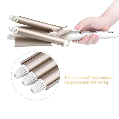Ondulator de par, 3 tuburi 25 mm, temperatura 170-220 grade Celsius - 1 | YEO