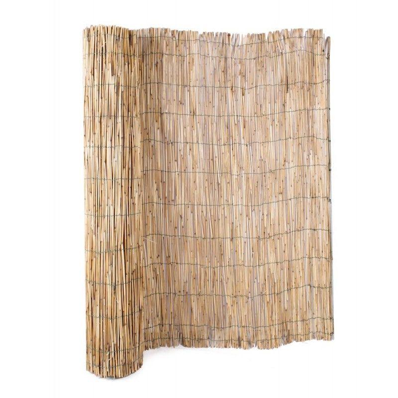 Panou de gard tip paravan din stuf 300 x 150 cm - imagine 3