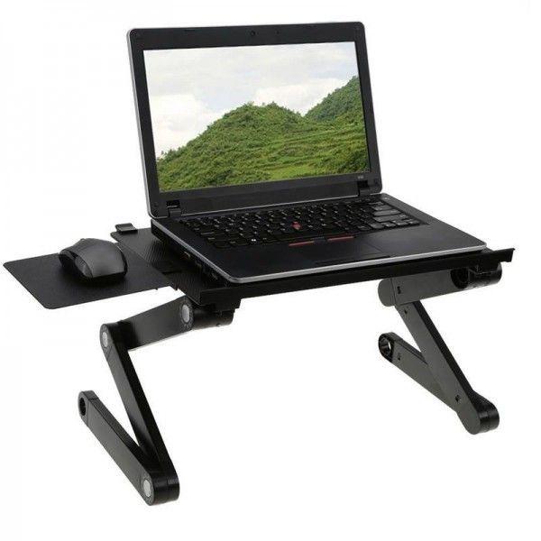 Masuta multifunctionala laptop, 2 coolere si 2 suporturi - 2 | YEO