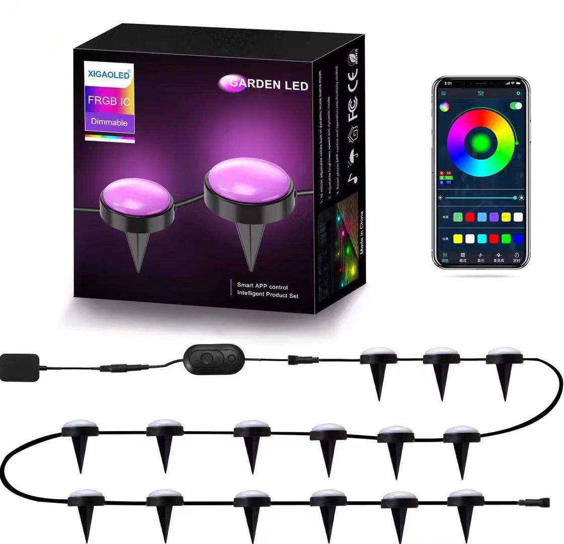 Kit iluminat gradina SMART LED IP67 15 becuri LED - 1 | YEO