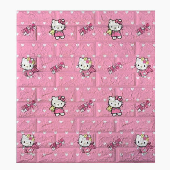 Tapet autoadeziv spuma PVC, 70 x 77 cm, Hello Kitty - 2 | YEO