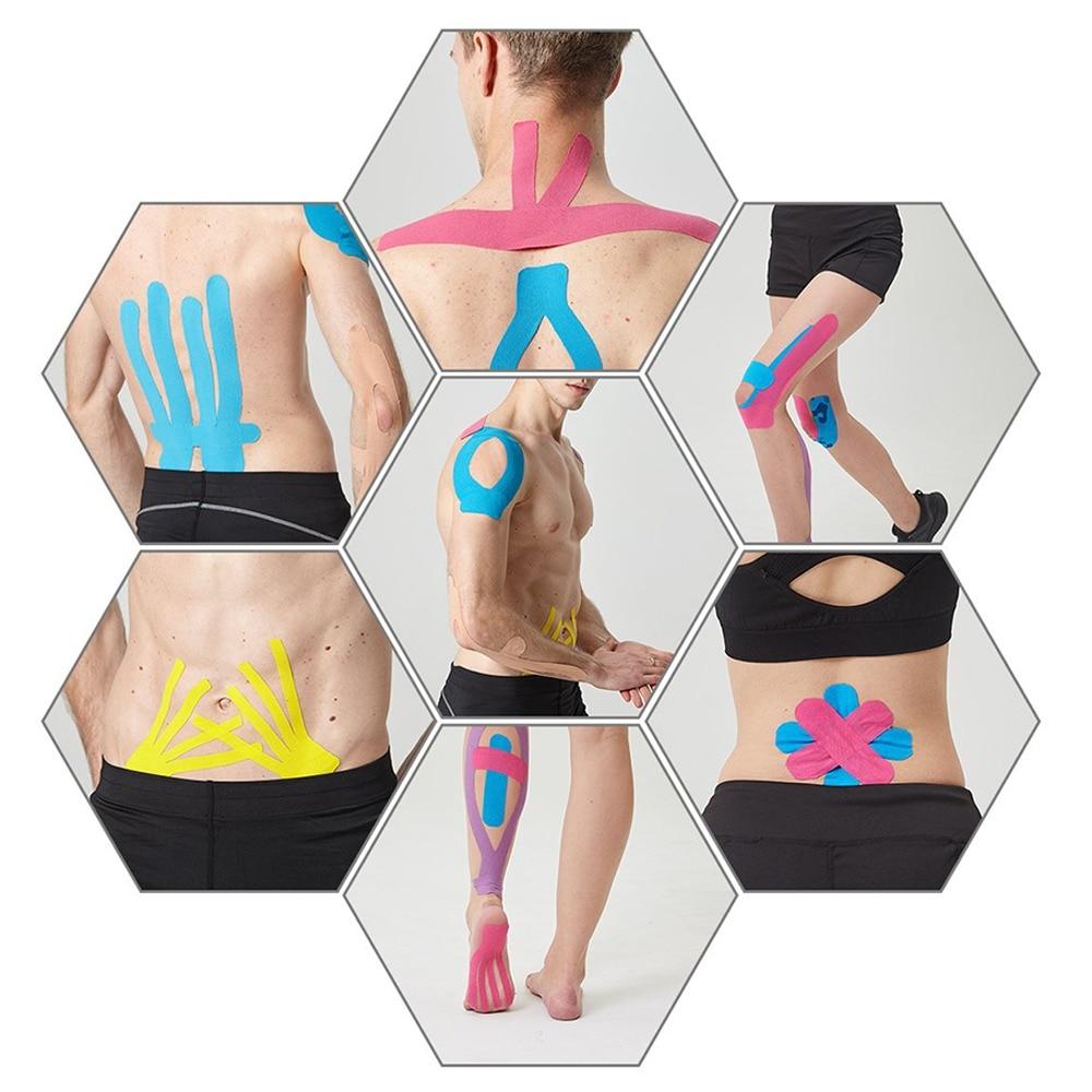 Banda kinesiologica pentru suportul muschilor, pentru sportivi si atleti - imagine 3