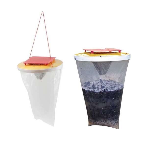 Set 3 capcane pentru muste Flies Away - produs non toxic - 1 | YEO
