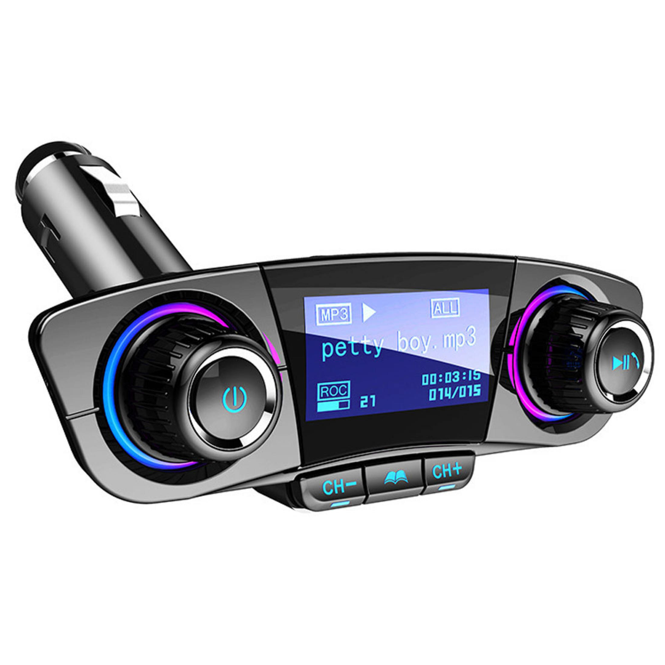 Transmitator auto FM cu MP3 Player si Bluetooth - 1 | YEO
