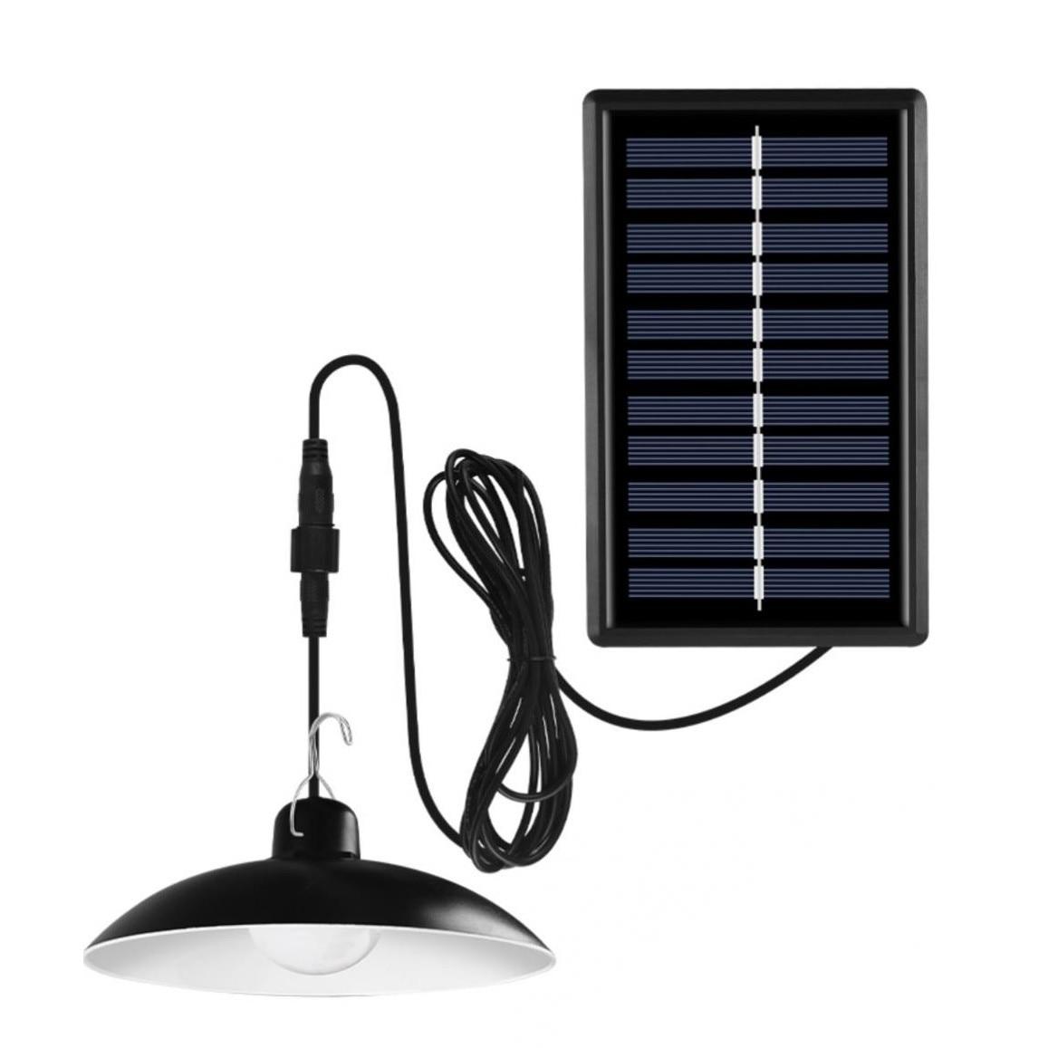 Set 2 x Lampa solara suspendata, telecomanda, 90 Lm/W - 2 | YEO