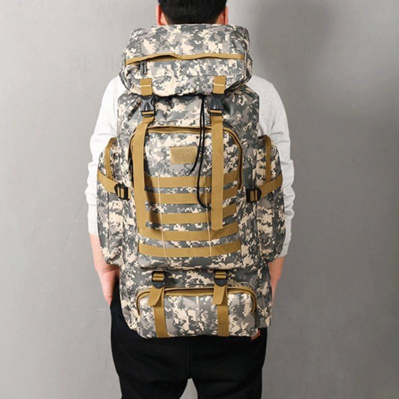 Rucsac Militar, 80 L, 5 compartimente, Impermeabil - 1 | YEO