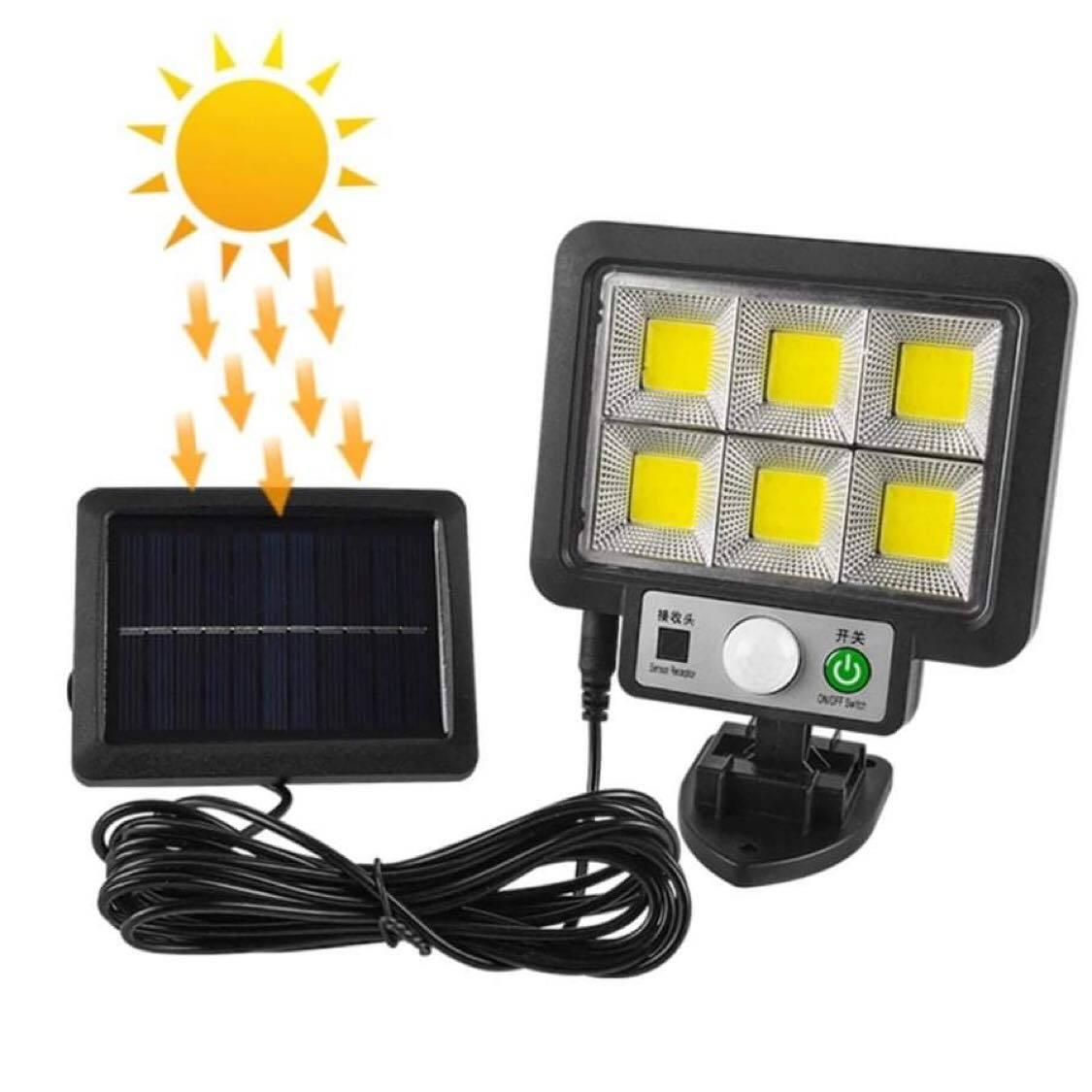 Set 2 x Proiector solar 96 LED, Senzor de miscare, telecomanda - 2 | YEO