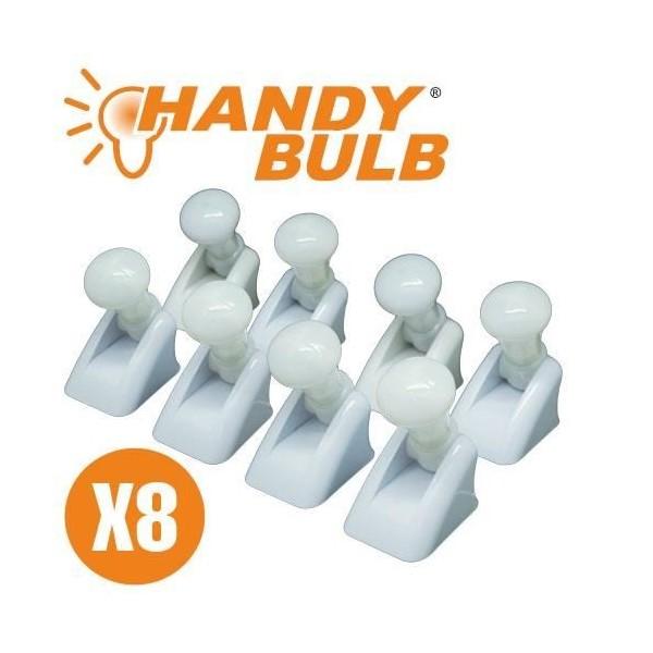 Set 8 becuri reci Handy Bulb fara fir cu intrerupator - 2 | YEO