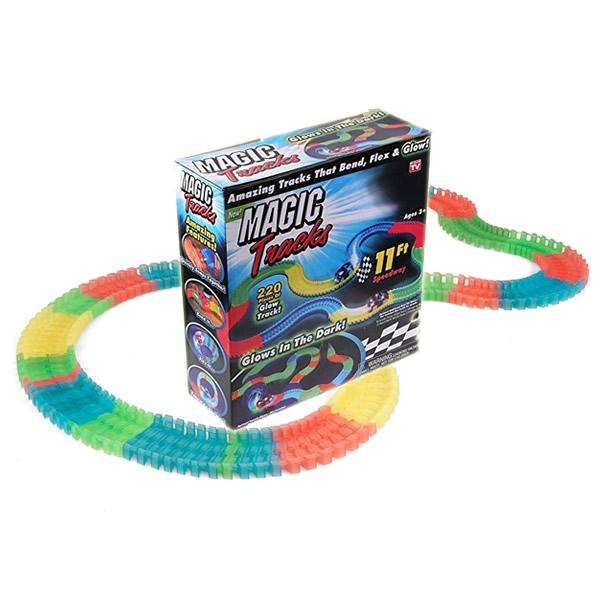 Pista flexibila curse masinute Magic Tracks din 220 piese - 2 | YEO