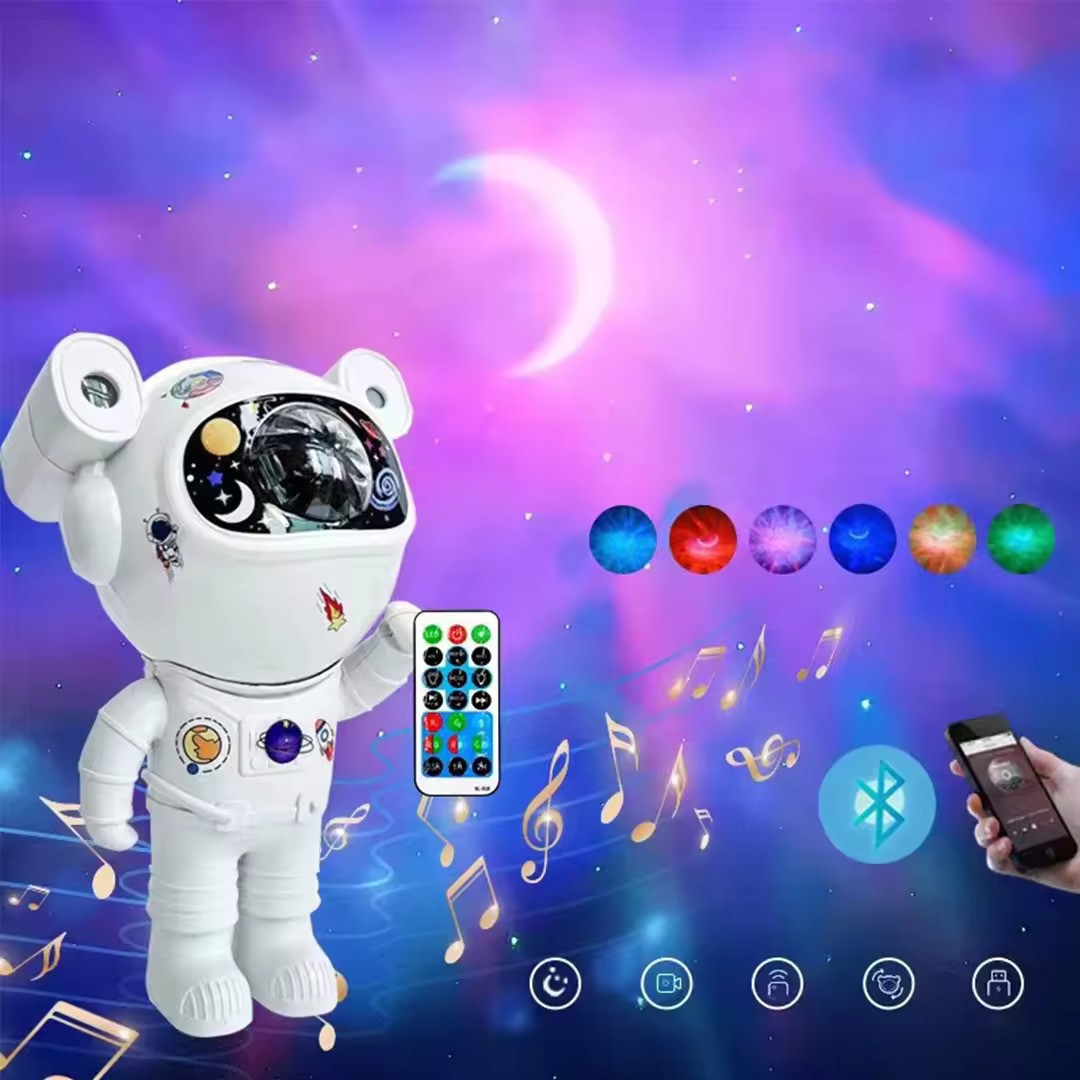 Proiector cu sunete si lumini, Bluetooth, Astronaut - 1 | YEO