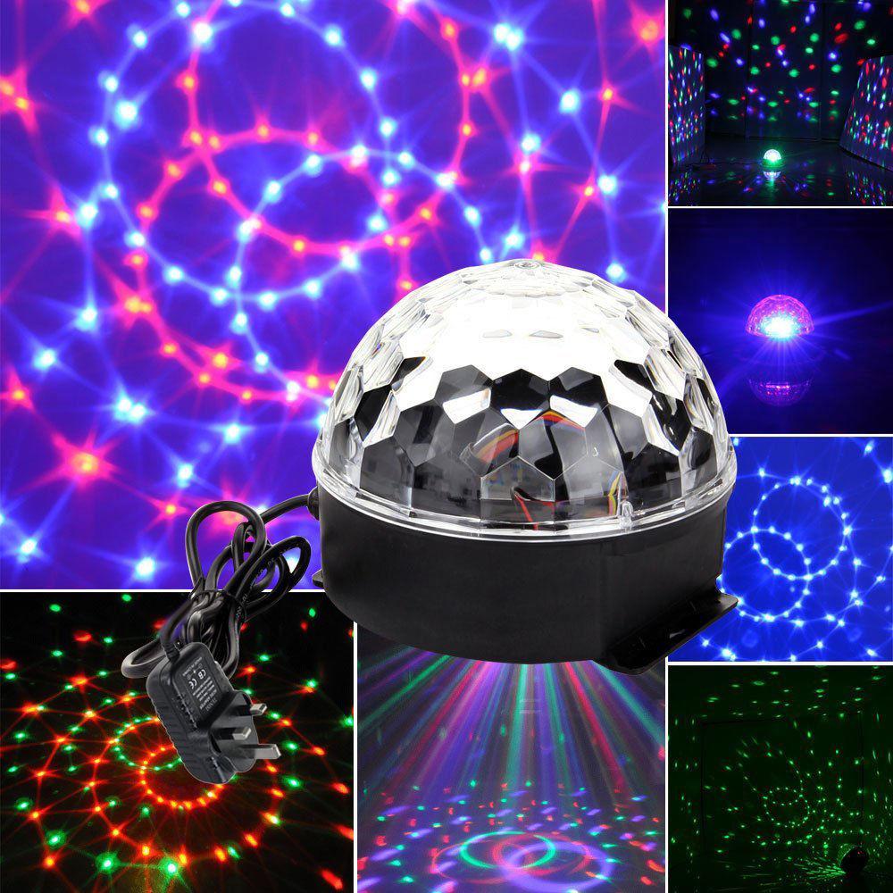 Proiector Disco Led Magic Ball Light, Redare Audio MP3 - 2 | YEO