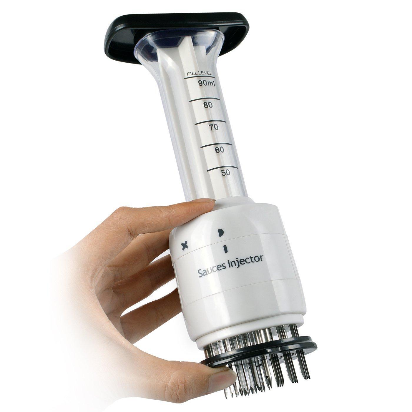 Fragezitor de carne cu injector pentru sos, 2 trepte de injectare - 1 | YEO