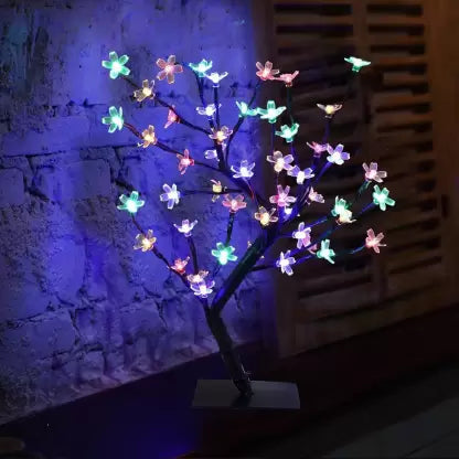 Copac decorativ cu flori de cires, 36 LED, Multicolor - 1 | YEO