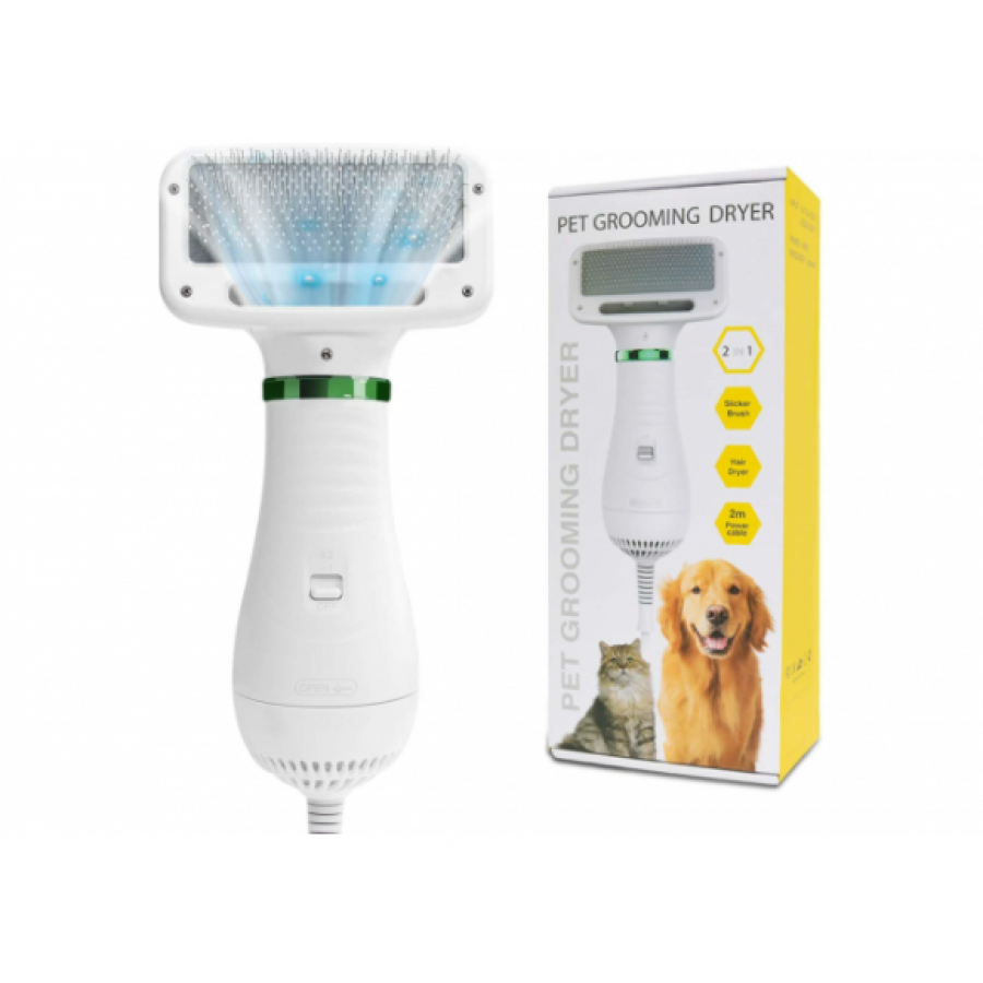 Perie cu uscator de par pentru animale, Pet Grooming Dryer - 1 | YEO