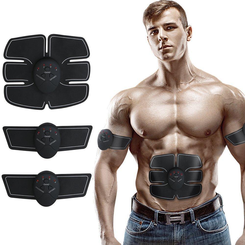 Aparat fitness cu electrostimulare pentru abdomen, brate, talie si picioare - 2 | YEO