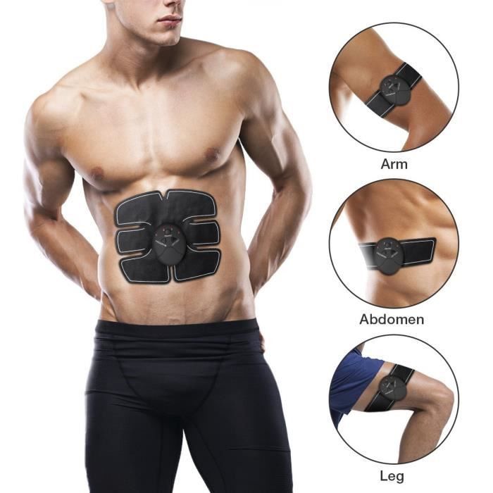 Aparat fitness cu electrostimulare pentru abdomen, brate, talie si picioare - 1 | YEO