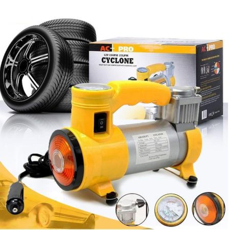 Compresor auto, Cyclone, DС-20, 12 V, 35 l / min, 150 PSI - 1 | YEO