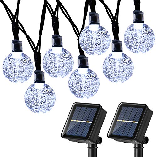 Set 5 x Instalatie solara LED 30 globulete, Alb rece - 2 | YEO