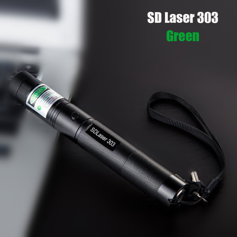 Laser puternic 3D verde cu 3 fascicule. Raza de lumina 10 km - 2 | YEO