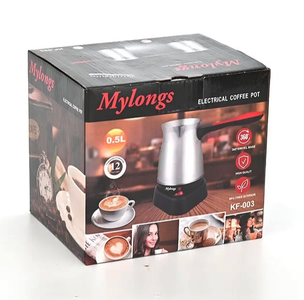 Ibric electric cu baza, filtru de cafea, 500 ml - 2 | YEO
