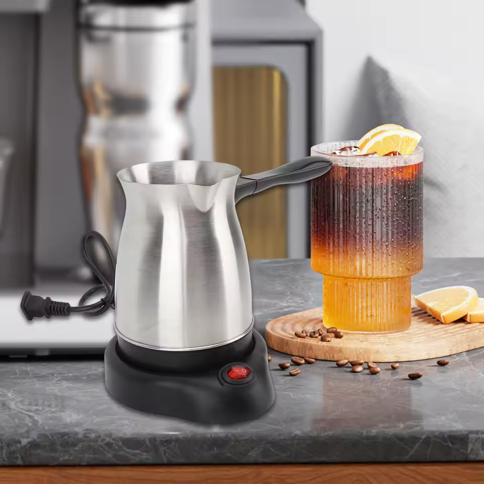 Ibric electric cu baza, filtru de cafea, 500 ml - 1 | YEO