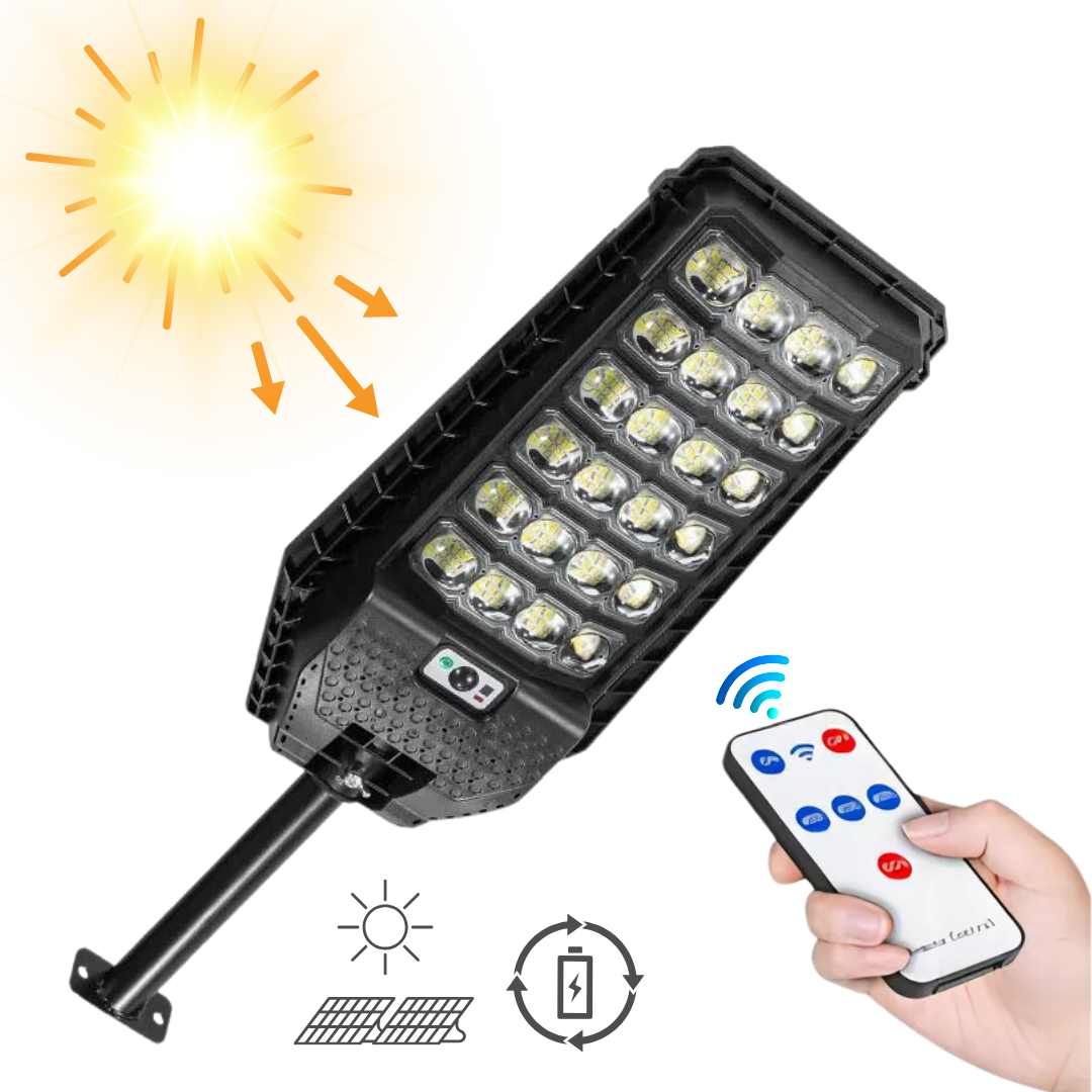 Lampa solara stradala 480 LED, Senzor de miscare
