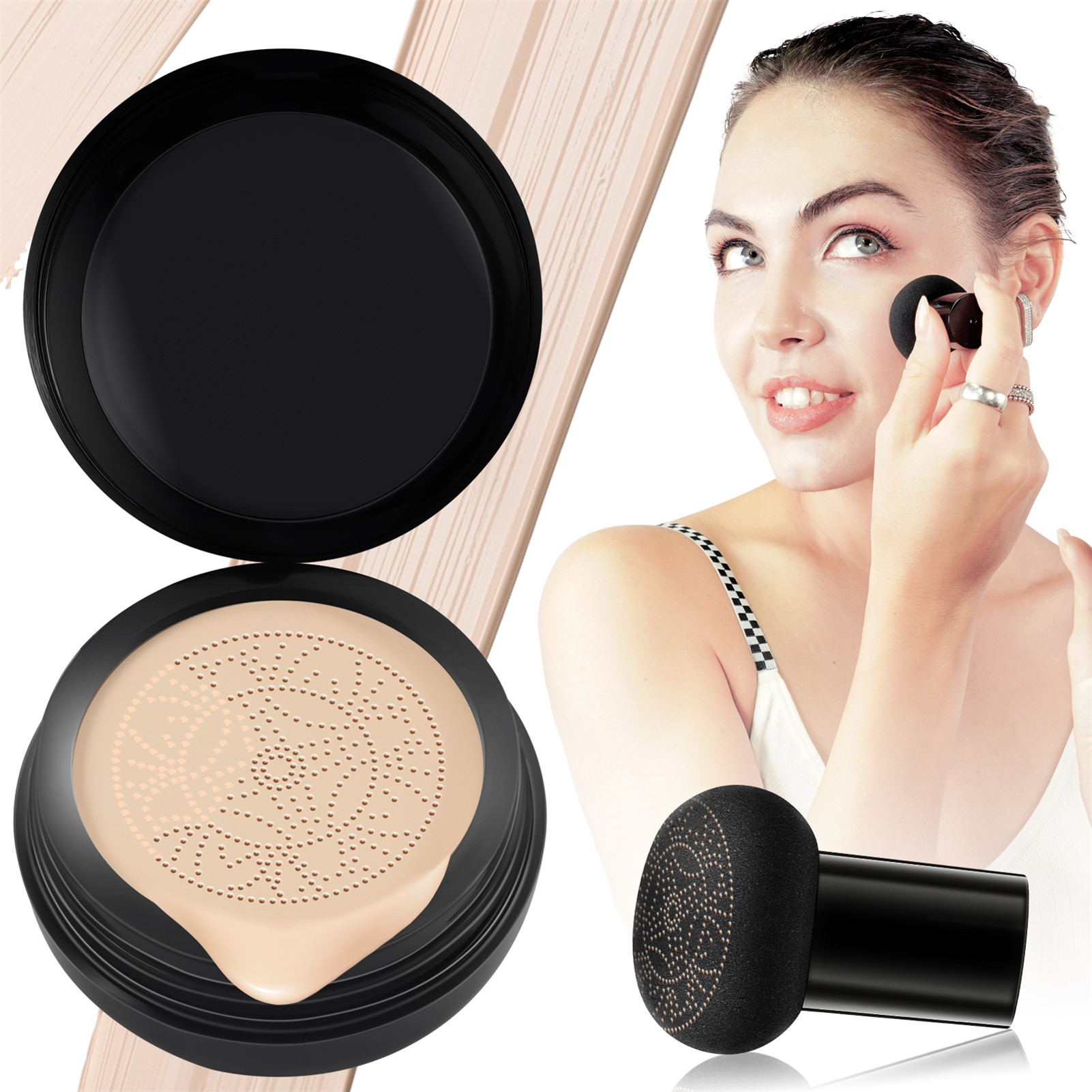Crema CC fond de ten + Ser cu colagen si extract de melc - 2 | YEO