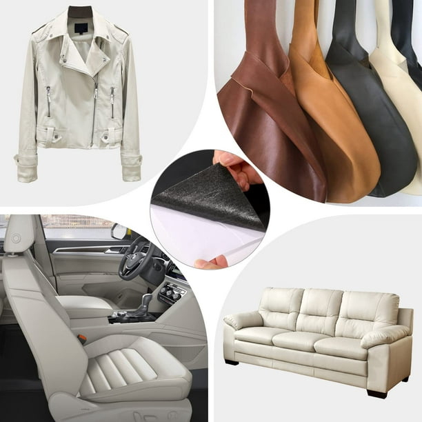 Piele artificiala autoadeziva, 75 x 250 cm, Alb - 1 | YEO