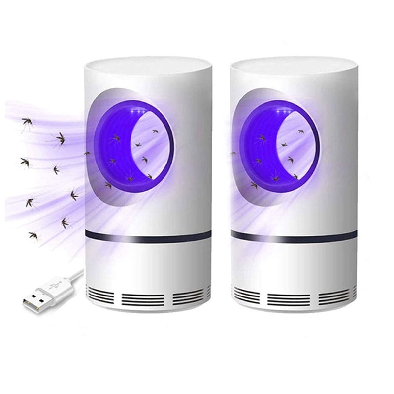 Set 3 x aparat antiinsecte cu lampa UV si aspiratie, Mosquito Killer - 1 | YEO